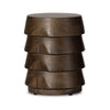 Nori End Table In Ochre