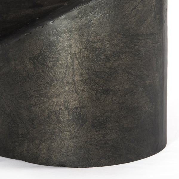 Sante 48" Coffee Table In Raw Black