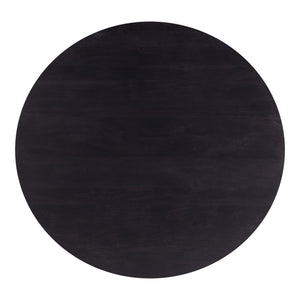 Bradbury Large Black Coffee Table, Acacia Wood
