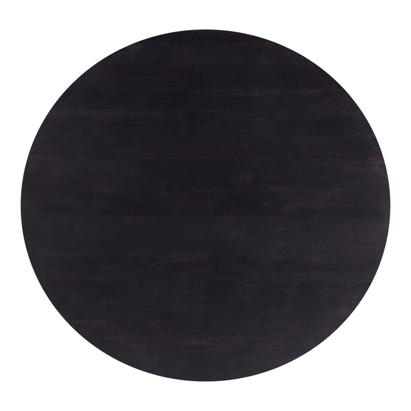 Bradbury Large Black Coffee Table, Acacia Wood