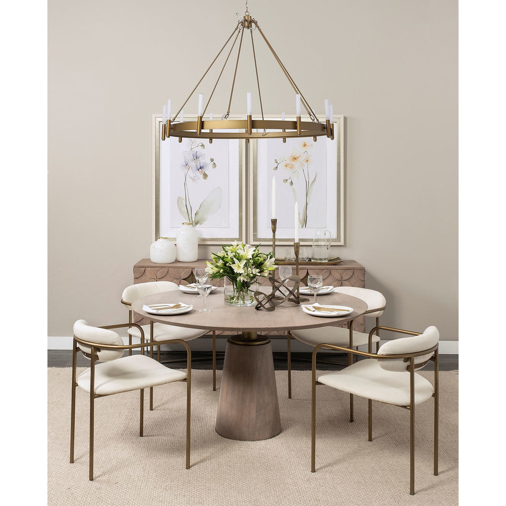 Levit (Small) Gold Table Candle Holder