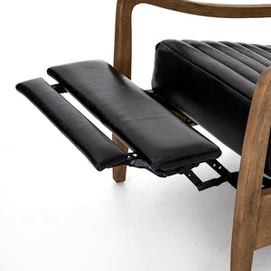 Chance Recliner In Dakota Black