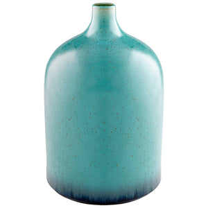 Native Gloss Vase in Turquoise Glaze