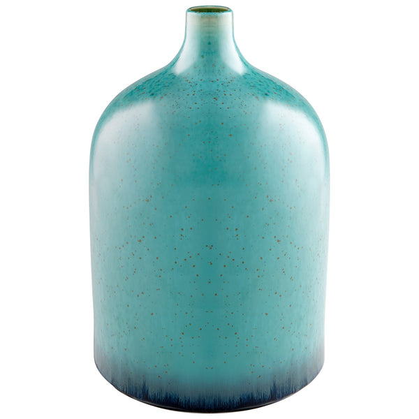 Native Gloss Vase in Turquoise Glaze