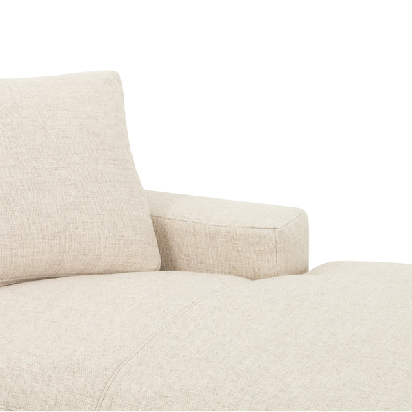 Plume 2 Pc Sectional-136"-Raf Chaise-Tc