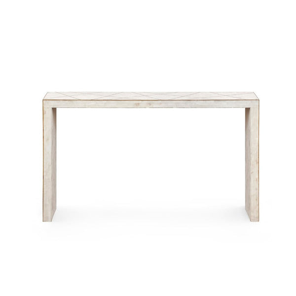 ELGIN CONSOLE, WHITE