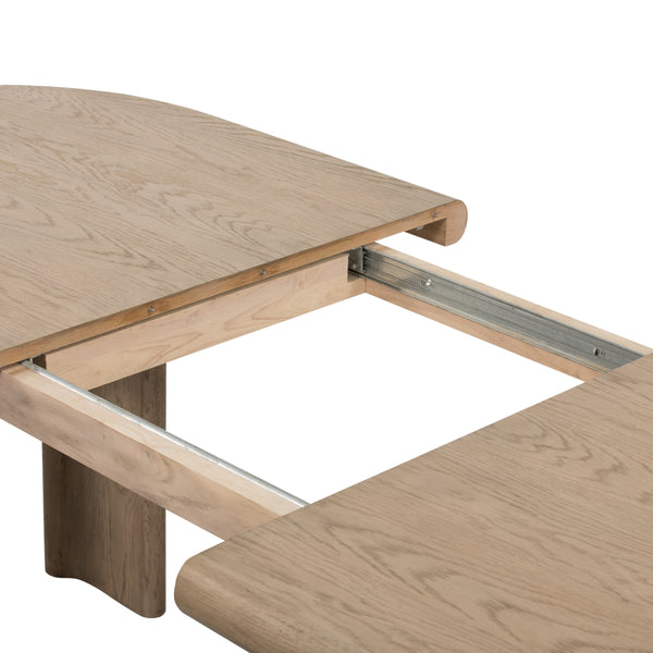 Jaylen Extension Dining Table In Yucca Oak