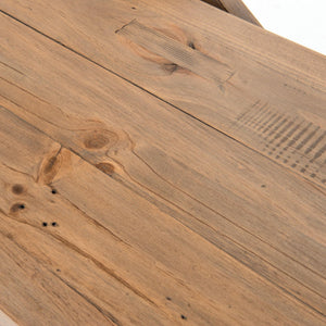 Toscana Large Bookshelf In Sundried Wheat