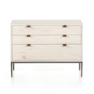 Trey Large Nightstand In Dove Poplar