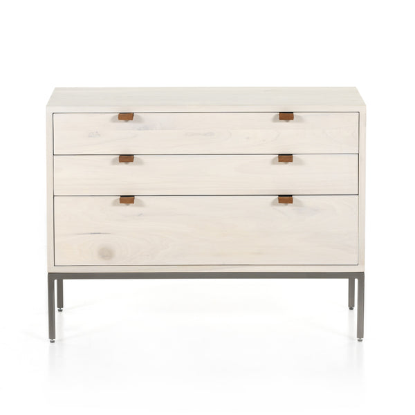 Trey Large Nightstand In Dove Poplar