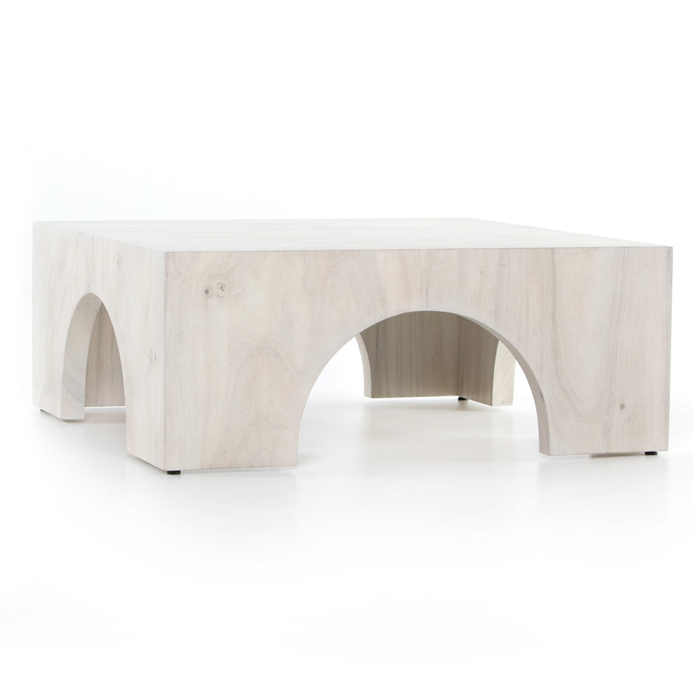 Fausto Coffee Table In Bleached Guanacaste