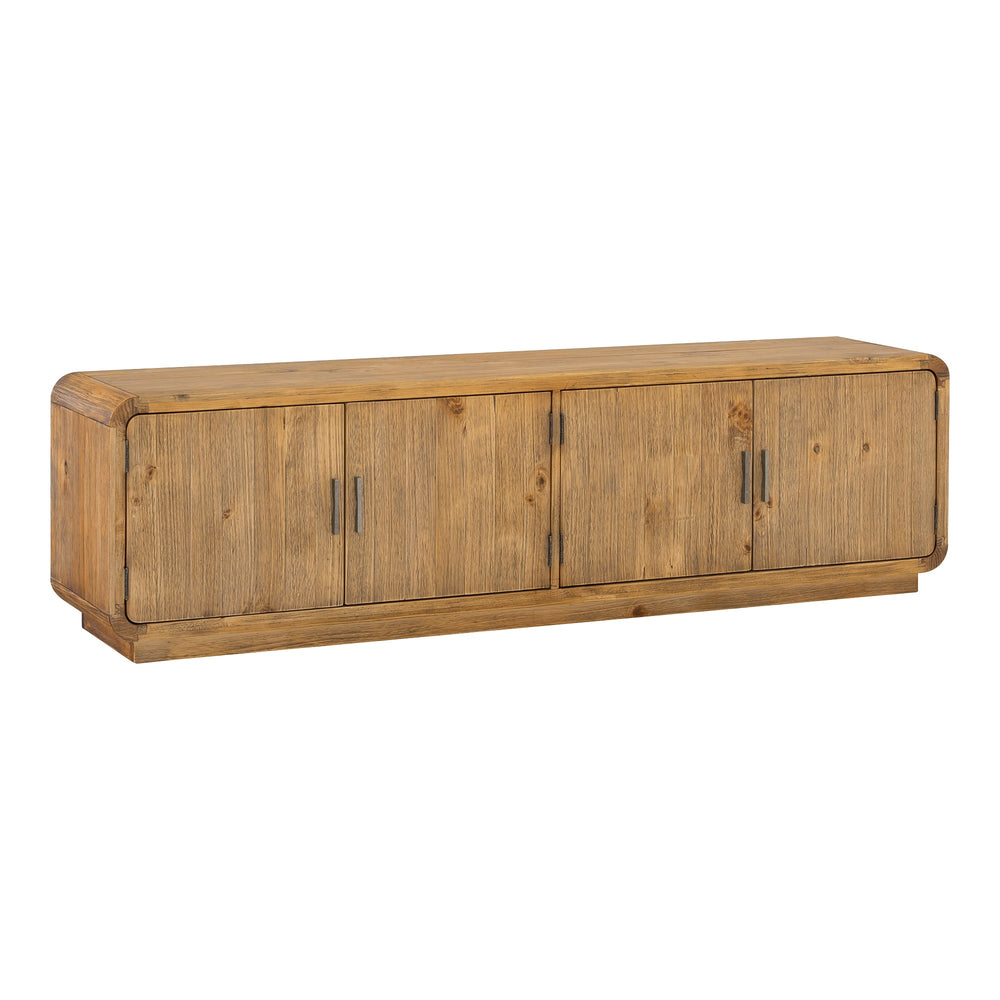 Moe's Monterey Media Cabinet Rustic Blonde