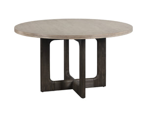 Cypher Dining Table Top - Wood - White Ceruse - 55"