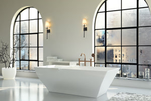 Camila 1 Light Wall Sconce in Matte Black Finish