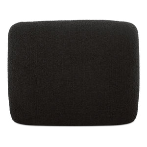 Moe's Faye Accent Chair in Black Boucle