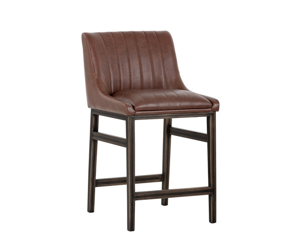 Halden Counter Stool - Vintage Cognac