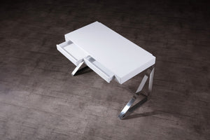 Vivian Modern Noho Desk in White