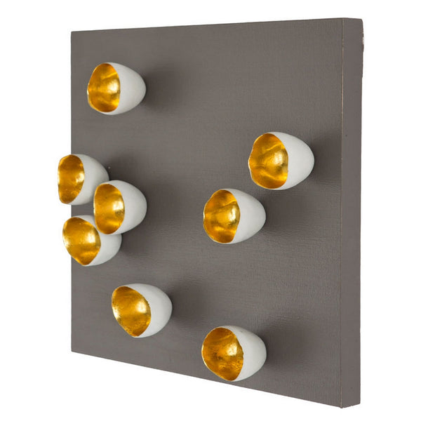 Wall Play on Painted Canvas Substrate