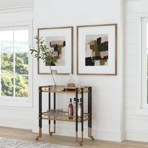Color Block Framed Prints, Set/2