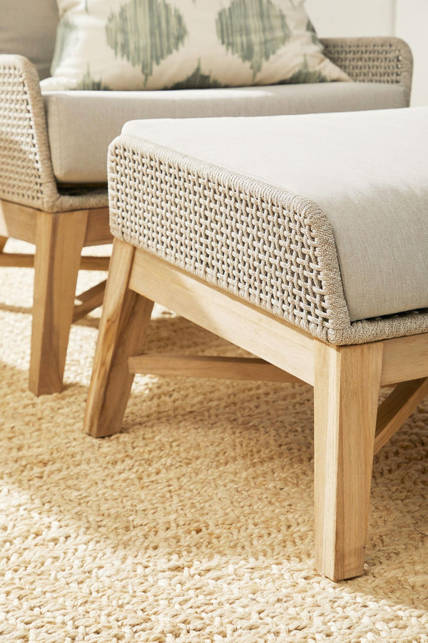 Tapestry Outdoor Footstool