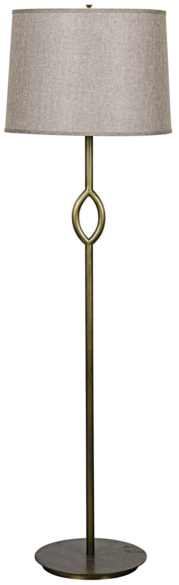 Ridge Floor Lamp with Shade