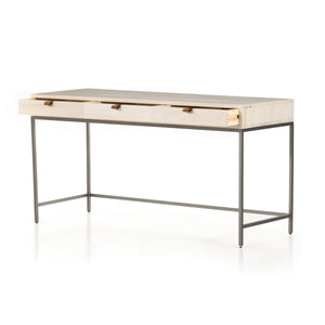 Trey Modular Writing Desk In Dove Poplar