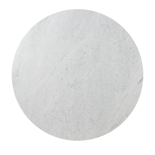 Toli Coffee Table In Italian White Marble