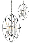 Aranya 3 Light Pendant in Chrome Finish