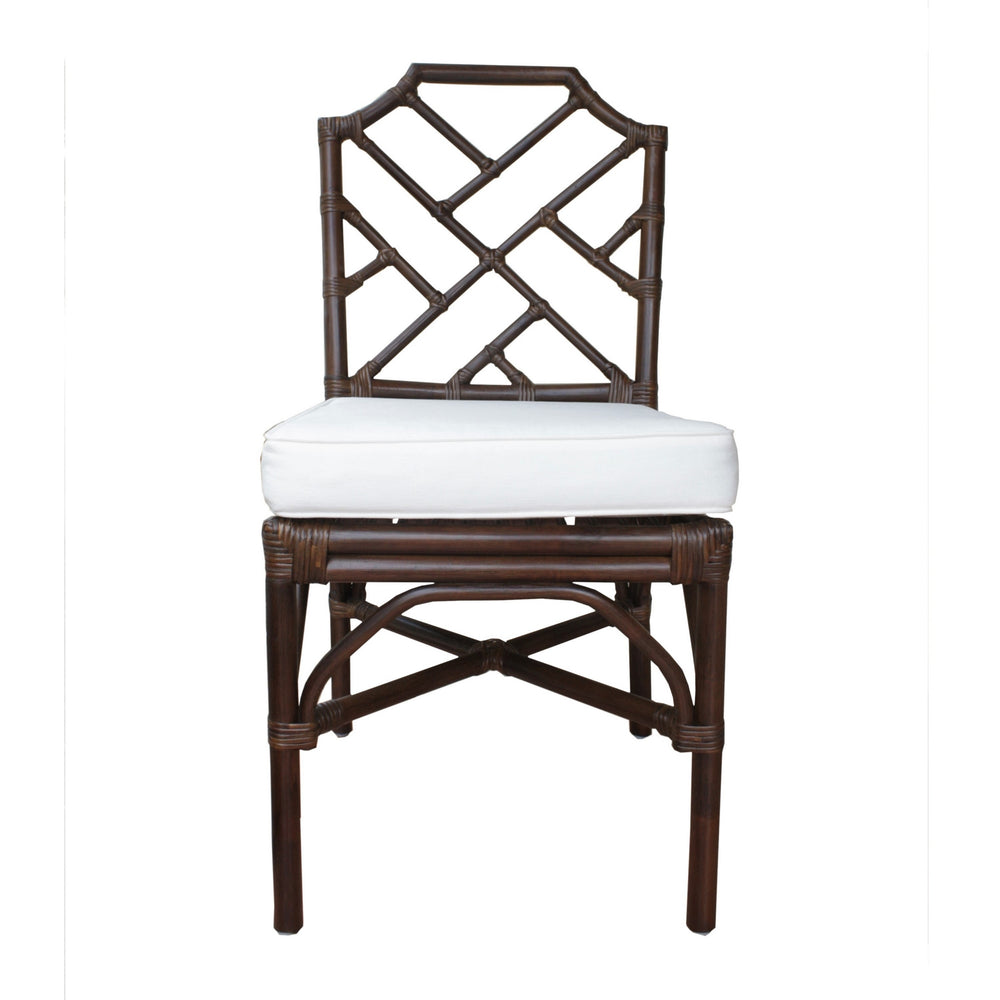 Kara Rattan Chair In Paloma Brown