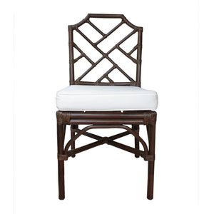 Kara Rattan Chair In Paloma Brown