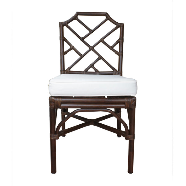 Kara Rattan Chair In Paloma Brown