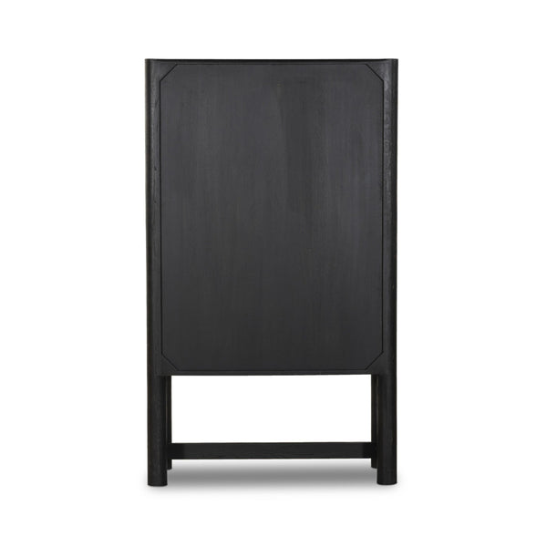 Ezri Cabinet - Black Oak