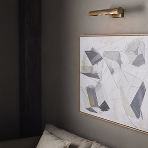 Clement Picture Light - Burnt Brass