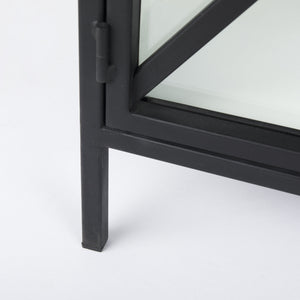 Aurelia Two Door Glass Cabinet