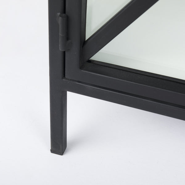 Aurelia Two Door Glass Cabinet