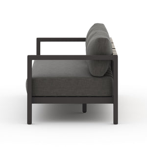 Sonoma Outdoor Sofa 88 in Bronze/Charcoal