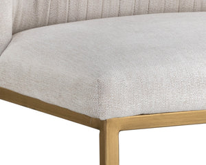 Nevin Counter Stool - Polo Club Muslin