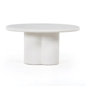 Grano Dining Table In Plaster Molded Concrete