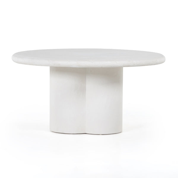 Grano Dining Table In Plaster Molded Concrete