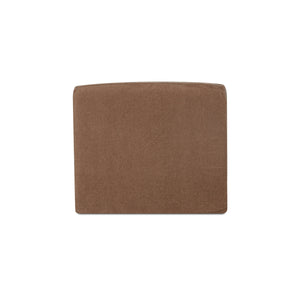Moe's Isla Slipper Chair with Washable Cover in Mocha