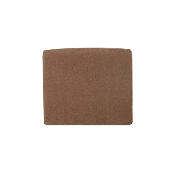 Moe's Isla Slipper Chair with Washable Cover in Mocha