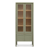 Moe's Hannah Tall Cabinet with Glass Doors