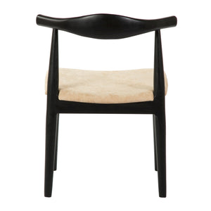 The President's Side Chair - Black / Upholstery