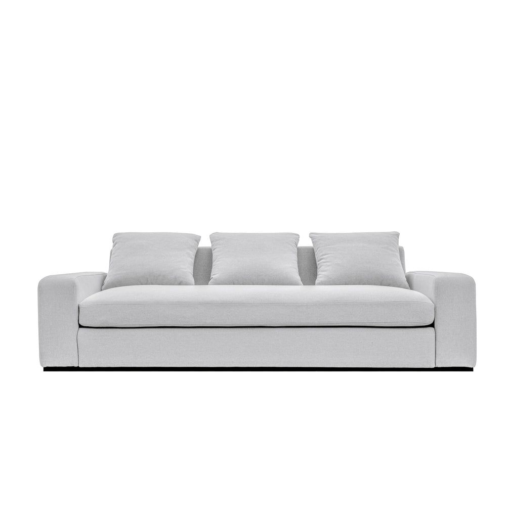 Moe's Thomas Grey Sofa with Feather Blend