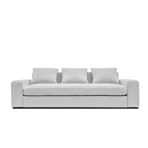 Moe's Thomas Grey Sofa with Feather Blend