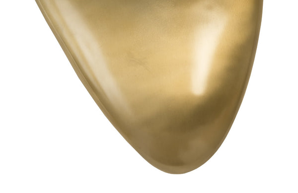 River Stone Wall Tile, Brass Finish, Large