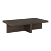 Folke Rectangular Coffee Table in Dark Brown Oak