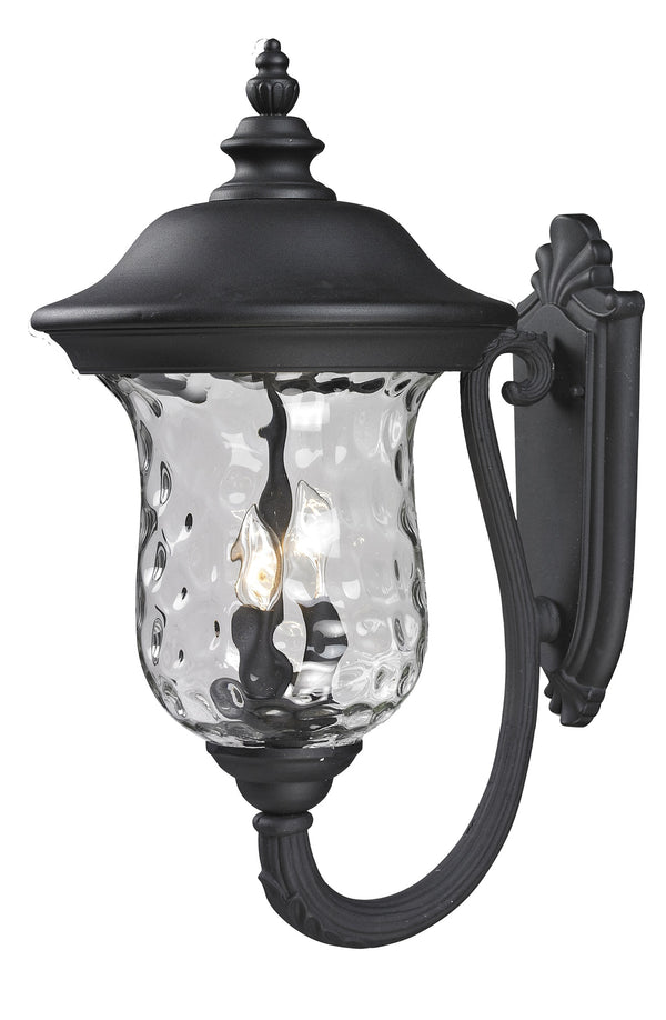 Armstrong Outdoor Wall Light in Black Finish
