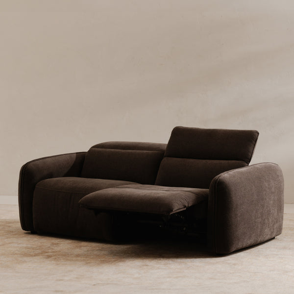 Eli Power Recliner Sofa in Dusk Grey
