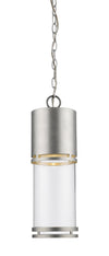 Luminata Outdoor LED Chain Hung Light in Brushed Aluminum Finish
